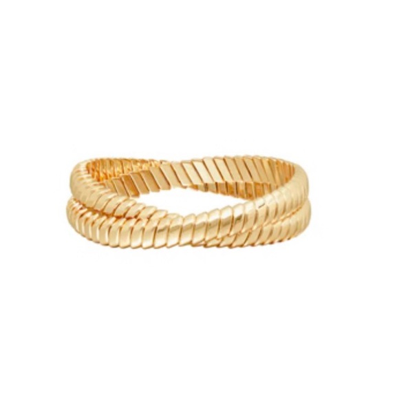 ROXANNE ASSOULIN The Double Cobra Bracelet in Gold Firm price - Picture 2 of 7